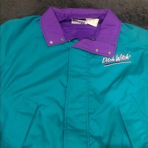 Ditch Witch Teal and Purple Jacket vintage super rare